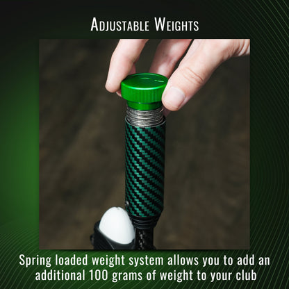 DriVR Elite Mini -  Adjustable VR Weighted Golf Club Handle Accessory - Compatible with Quest 2, 3/3s, and Pro