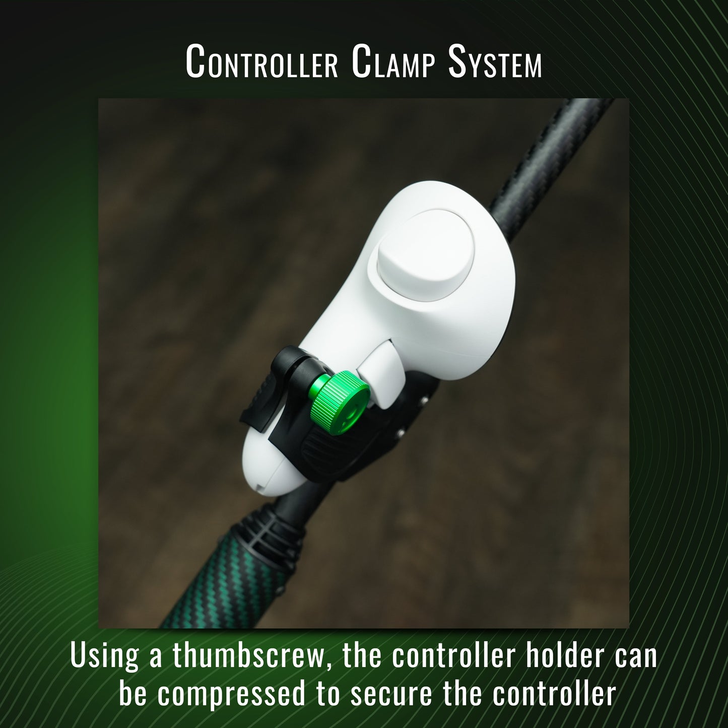 DriVR Elite Mini -  Adjustable VR Weighted Golf Club Handle Accessory - Compatible with Quest 2, 3/3s, and Pro