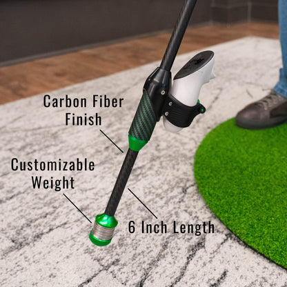 DriVR Elite Mini -  Adjustable VR Weighted Golf Club Handle Accessory - Compatible with Quest 2, 3/3s, and Pro
