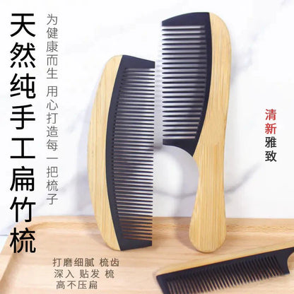 Bamboo Hair Comb - Anti-Static, Eco-Friendly & Stylish