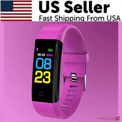 IP67 Waterproof Fitness Tracker Smart Watch with Heart Rate, BP, Sleep & Multi‑Sport